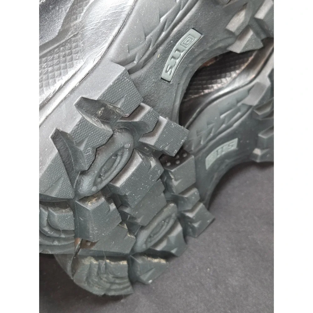 5.11 ATAC 2.0 6 Black Side Zip Tactical Boots Men's Size 7‎